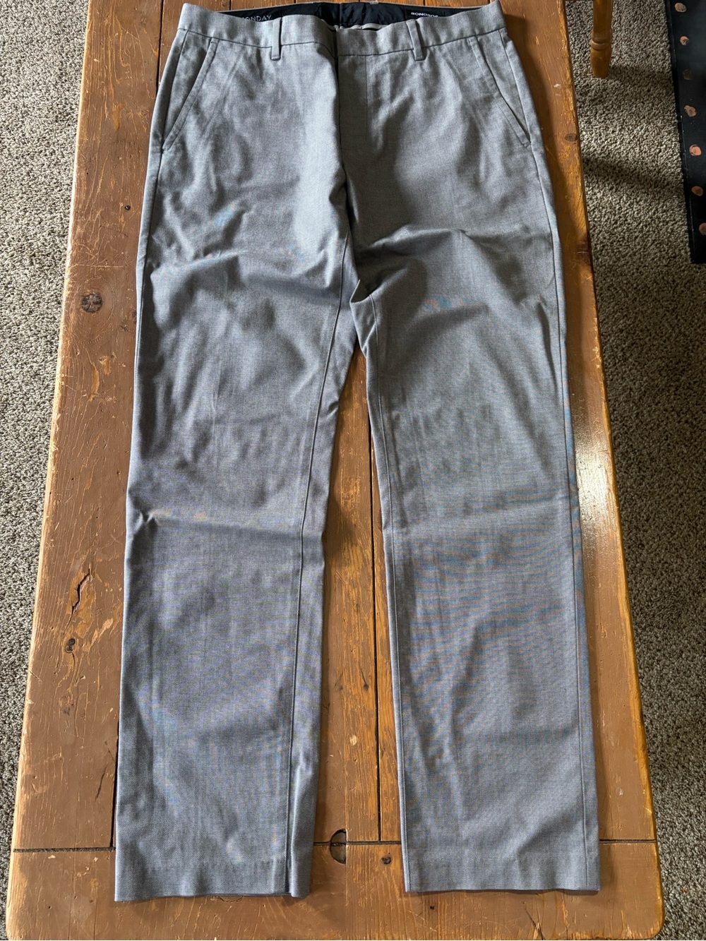 Bonobos Monday Gray Pants